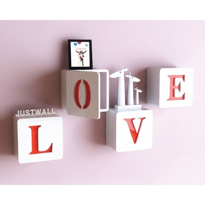 JustWall Love box Wall Cabinet Shelf Shelves   122166529973